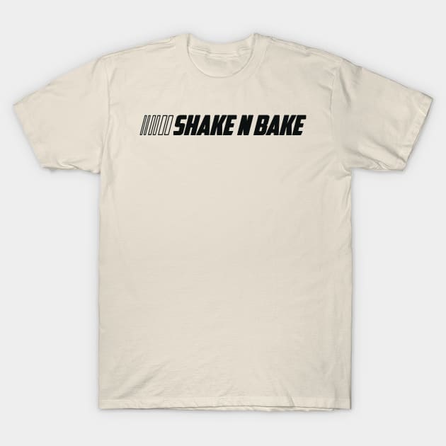 Black Tint Shake and Bake T-Shirt by Pantai Mutun